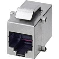 Phoenix Contact RJ45 fatningsindsats IP20 fatning, monteringsstænger: 8P8C VS-08-BU-RJ45/BU 1689064 1 stk (1689064)