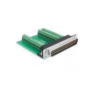 DeLock-sovitin - Sub-D 37-nastainen pistoke > riviliitin 39-nastainen (65320)