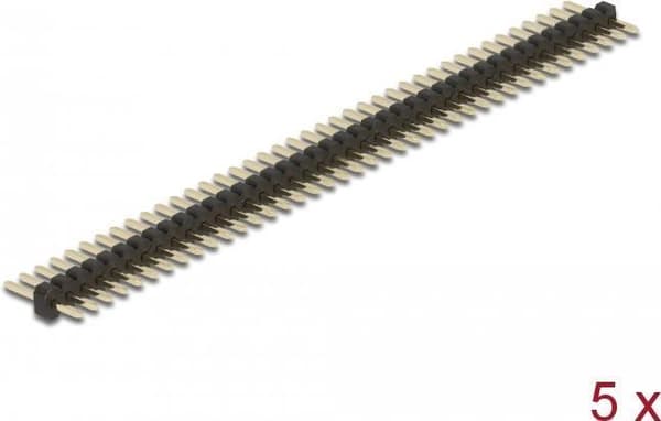 DeLOCK - Header - Polyester - Sort (pakke med 5) (66688)
