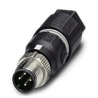 Phoenix SACC-MS-4QO-0.75-M SCO ledningsstik M12 Sort, rustfrit stål (1521591)
