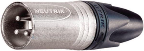 Neutrik NTR-NC5MXX Xlr Kabelstik 5 Kabelstik/lige Xx Loddeforbindelser Forniklet