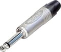 Pikkukuva 1 / 8: Neutrik NP2X 6,35 mm Jack (m) liitin - metalli - 2-napainen / mono
