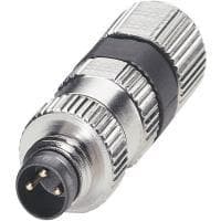 Phoenix Contact felttilslutningsstik M8, Piercecon® hurtigforbindelse SACC-M 8MS-3PCON indhold: 1 stk. (1506752)