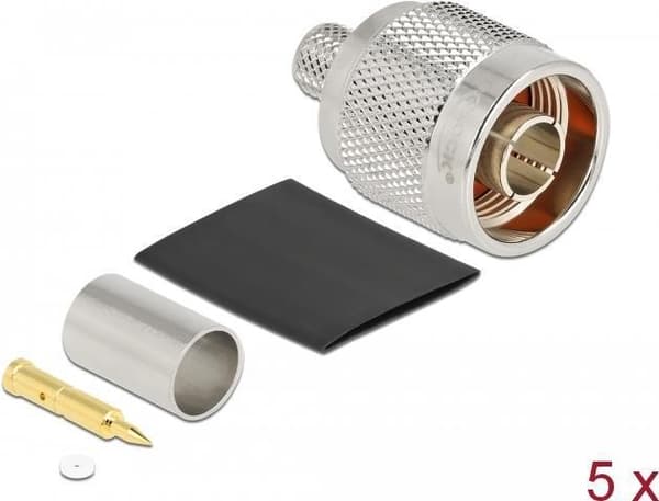 Delock - Antennestik - N-stik (M) squeeze - LMR-300 (90021)
