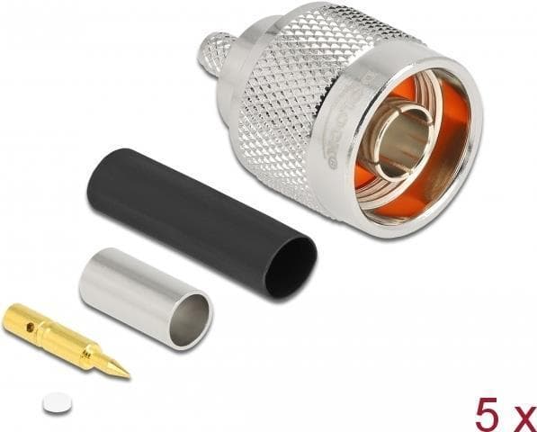 Delock - Antennestik - N-stik (M) squeeze - LMR-200 (90020)