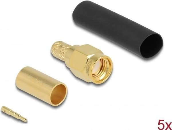 Delock - antennestik - SMA (M) crimp - LMR-200 (90035)