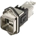 Miniatyrbillede 1 af 4: Telegaertner J80020A0011 RJ45 flangesæt variant 14 J80020A0011 chassisfatning, monteringsstænger: 8P8C Me