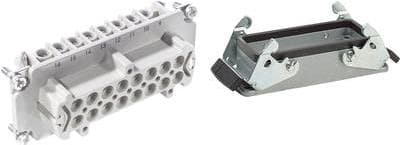 LappKabel stiksæt EPIC®KIT H-BE 16 75009647 16 + PE skruer 1 sæt (75009647)