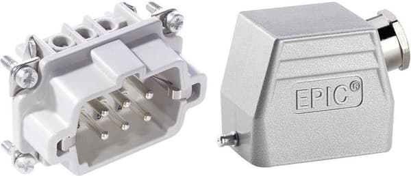 LAPP stiksæt EPIC®KIT H-BE 6 75009636 6 + PE-skruer 1 sæt(er)
