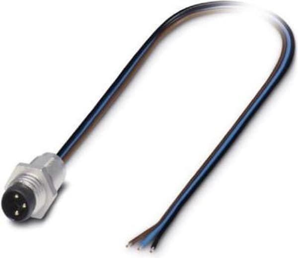 Phoenix Contact 1500334 SACC-EM 8MS-3CON-M8/0,5 M8 Sensor/aktuator stikkontakt