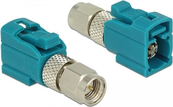 DeLOCK - antenneadapter - SMA (M) til FAKRA Z-stik (W) - skærmet