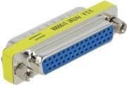 DeLOCK - Seriel adapter - DB-44 (W) til DB-44 (M) - Fingerskruer (65114)