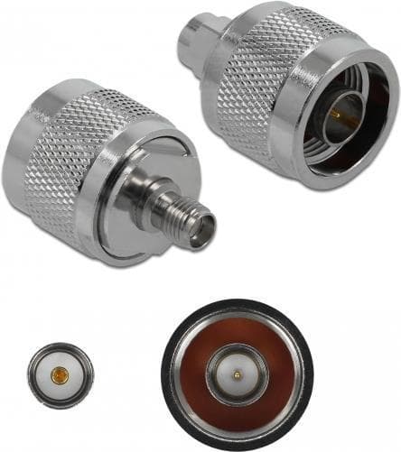 DELOCK Adapter N -pistoke SMA-liittimeen 10 GHz