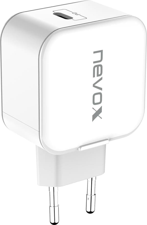 nevox 1880 mobiloplader hvid indendørs (1880) Hvid