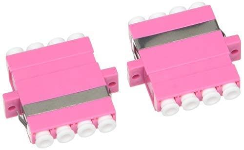 Delock FO-koppling LC quad socket till LC quad socket multimode 2 stycken lila