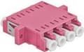 Miniatyrbild 1 av 2: Delock FO-koppling LC quad socket till LC quad socket multimode 2 stycken lila