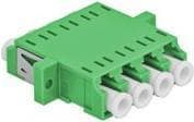 DeLOCK - Netværkskobling - LC Single-Mode (W) til LC Single-Mode (W) - Fiberoptisk - Grøn (pakke med 2) (86539)