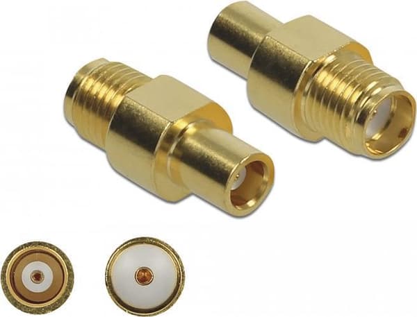 DeLOCK - Antenneadapter - SMA (R) til MCX (R) (89958)