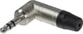 Miniatyrbillede 1 af 5: Neutrik NTP3RC 3,5 mm Jack (m) stik - metal / vinklet - 3-benet / stereo