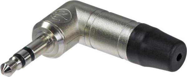 Neutrik NTP3RC 3,5 mm Jack (m) liitin - metalli / kulma - 3-pin / stereo