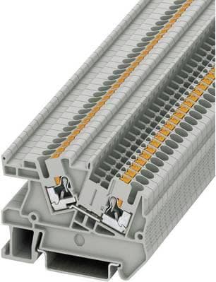 Phoenix Contact PTI 2.5 3213968 installationsplint antal poler: 2 0,14 mm² 4 mm² grå 1 st (3213968)