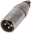 Miniatyrbillede 1 af 8: Neutrik NA2MPMF XLR (m) - RCA (f) adapter
