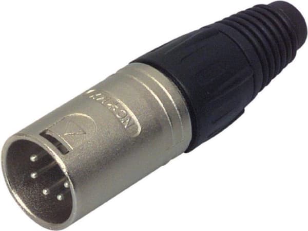 Neutrik X-series NC5MX loddebar 5-pin XLR hanstik