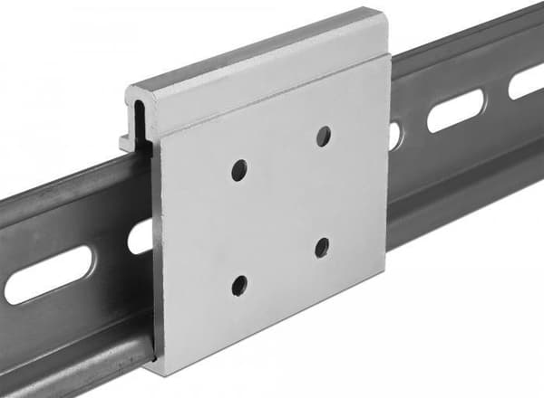 DeLOCK - Monteringsclips - DIN-skinne kan monteres (65992)