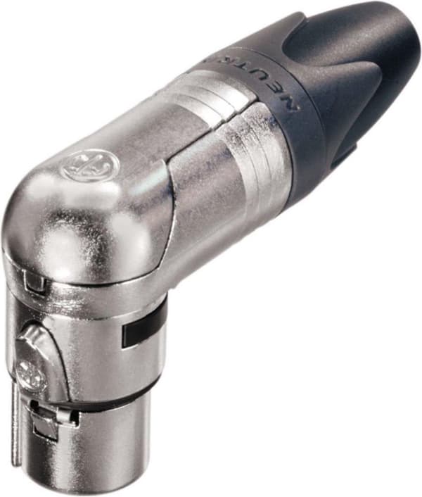 Neutrik NTR-NC3FRX liitin Xlr naaras metalli hopea