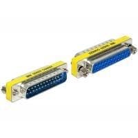DeLOCK Adapter Sub-D 25 ben han > hun portbesparer - Seriel kønsskifter - DB-25 (M) - DB-25 (W) (65484)