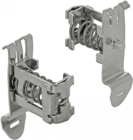 DeLOCK Shield Clamp - kaapelipidike - asennettava DIN-kiskoon (66440)