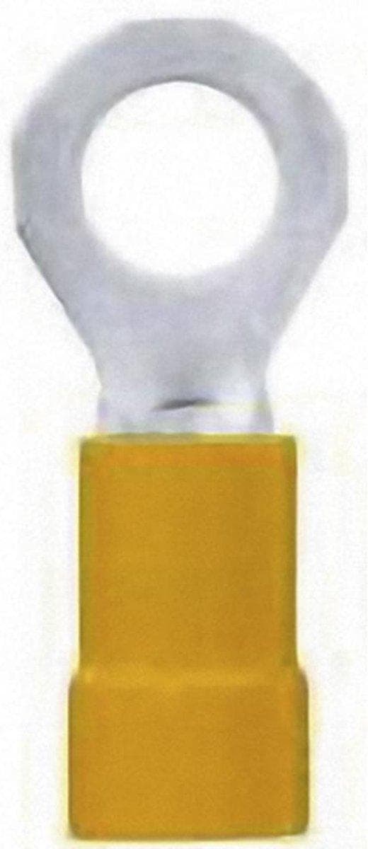 LAPP 63104350 Ringklemmetværsnit (maks.): 6 mm² Delvis isoleret Gul 50 stk.