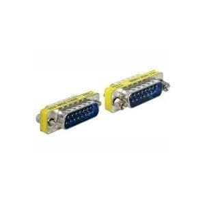 DeLOCK Adapter Sub-D - Seriel kønsskifter - DB-15 (M) - DB-15 (M) (65479)