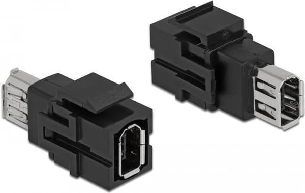 Delock - Modulär ingång - FireWire, 6-stift - svart (86852)