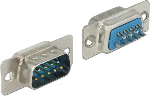 DeLOCK - Seriel stik - DB-9 (M) (65881)