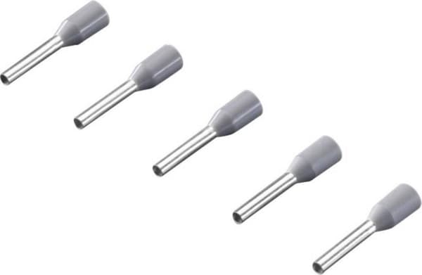Rittal 4050.731 Ferrules 0,75 mm² Delvis isoleret Grå 500 stk.
