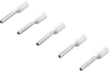 Miniatyrbillede 1 af 3: Rittal 4050.730 Ferrules 0,50 mm² Delvis isoleret Hvid 500 stk.