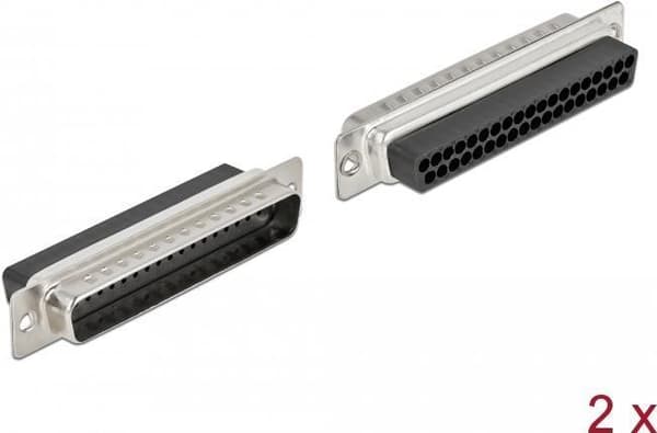 Delock - Datastik - DB-37 (M) (pakke med 2) (66711)