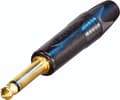 Miniatyrbillede 1 af 8: Neutrik NTR-NP2X-B Jackstik 6,35 Mm 2p