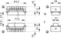 Miniatyrbillede 2 af 2: LAPP 10194000 Stikindsats EPIC® H-BE 16 Samlet antal ben 16 + PE 1 stk.