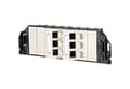 Miniatyrbild 1 av 2: MetzConnect E-DAT tunnelbana 6x8(8) GB3 tom - anslutningsenhet - Cat6 - RJ-45 X 6 - 6 portar - pärlvit - utan moduler (1309360601-E)