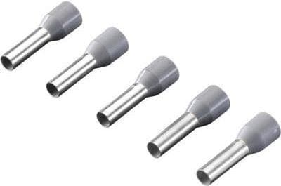 Rittal hylster 1 x 4 mm² x 10 mm delvist isoleret grå 4050.735 500 stk. (4050.735)