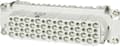 Miniatyrbillede 1 af 3: Harting fatningsindsats Han® D 09 21 064 3101 64 + PE-presning 1 stk (09 21 064 3101)