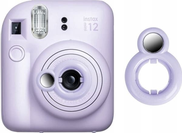 LoveInstant Speilfeste For Fuji Fujifilm Instax Mini 12 / Lilla