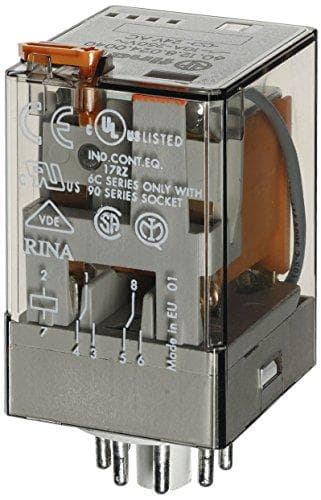Finder teollinen plug-in rele 10Af.Fas. 90.72/109 60.12.8.230.0040 (601282300040)