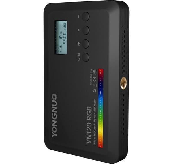Yongnuo videolampa LED YN120 RGB WB