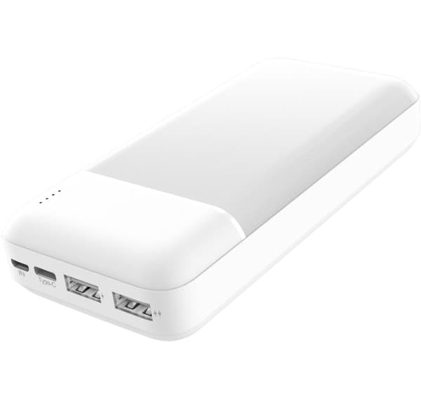 Platinet batteribank 20000mAh PMPB20W706, hvit