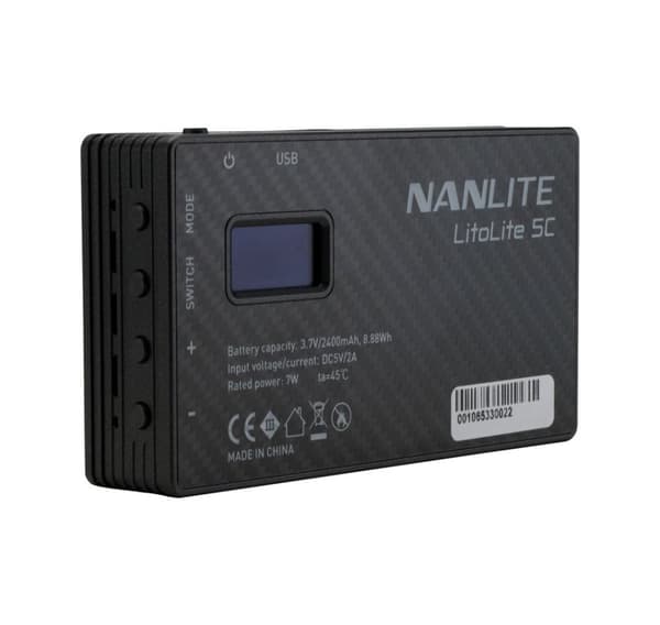 Nanlite videovalaisin LitoLite 5C