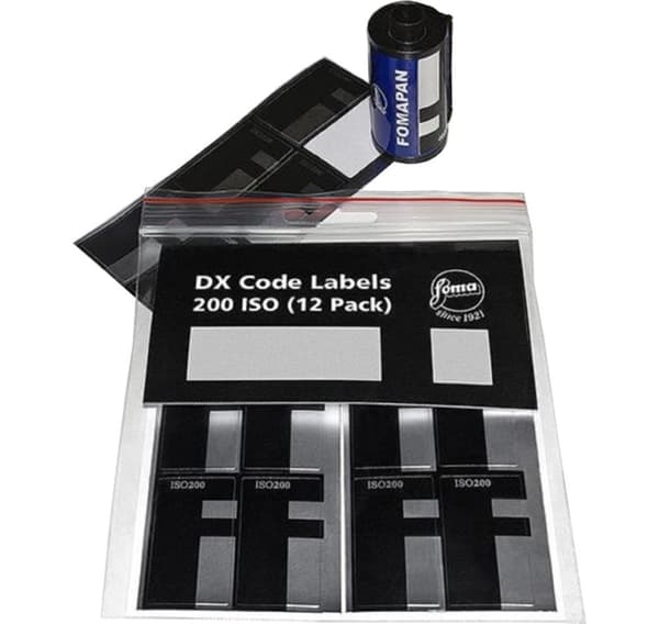 Foma etiketti DX Code ISO 200 12kpl