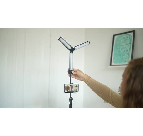 Velbon-videovalo Kannettava monitoimi LED-valo (30254)